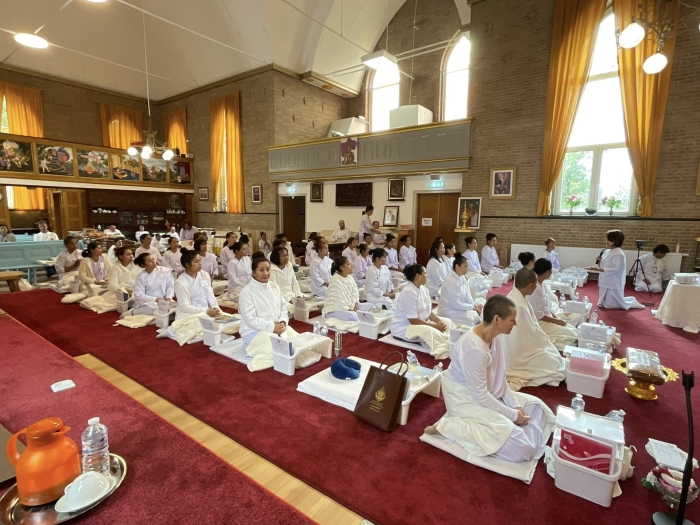 บวชเนกขัมมะ สร้างบารมี ที่วัดพุทธบารมีเนเธอร์แลนด์