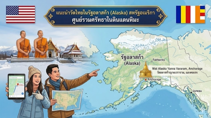 วัดอลาสก้าญาณวราราม (Wat Alaska Yanna Vararam)