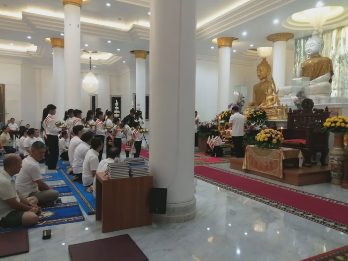 พุทธศาสนิกชนอินโดนีเซียกว่า 300 ชีวิต ร่วมสืบสานวิถีพุทธ เนื่องในวันวิสาขบูชา ณ วัดธรรมเมตตา เมืองเปกันบารู