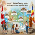 แนะนำวัดไทยในแคนาดา: ศูนย์รวมจิตใจของชาวพุทธในต่างแดน