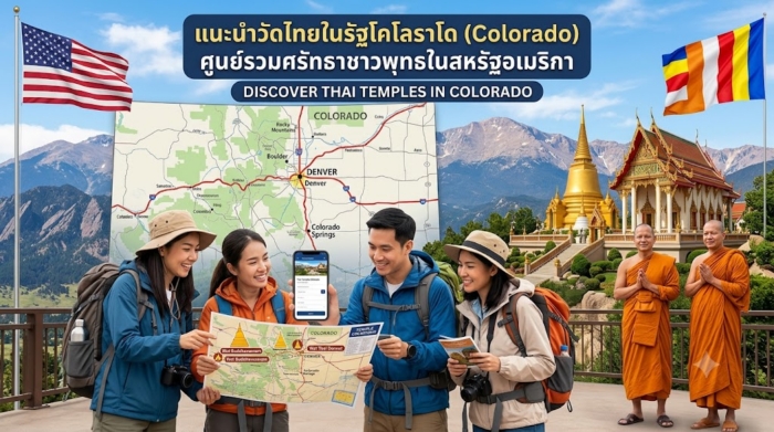 แนะนำวัดไทยในรัฐโคโลราโด (Colorado) ศูนย์รวมศรัทธาชาวพุทธในสหรัฐอเมริกา