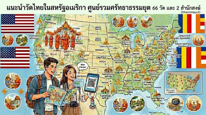 แนะนำวัดไทยในสหรัฐอเมริกา ศูนย์รวมศรัทธา อัปเดตข้อมูลล่าสุดปี 2569