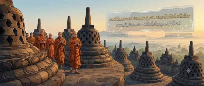 แนวโน้มและอนาคตพระพุทธศาสนาในอินโดนีเซีย: การปรับตัวและการเติบโตในยุคสมัยใหม่